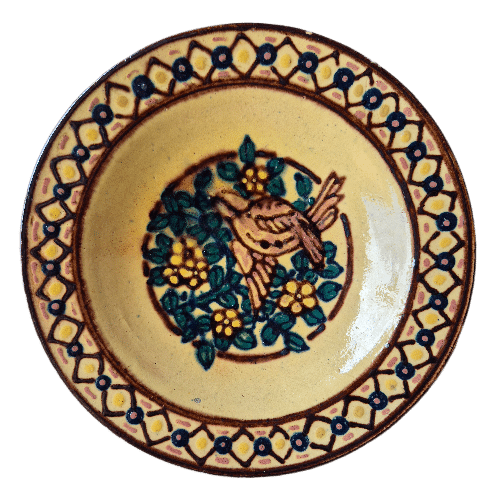 Assiette à l'oiseau 1926