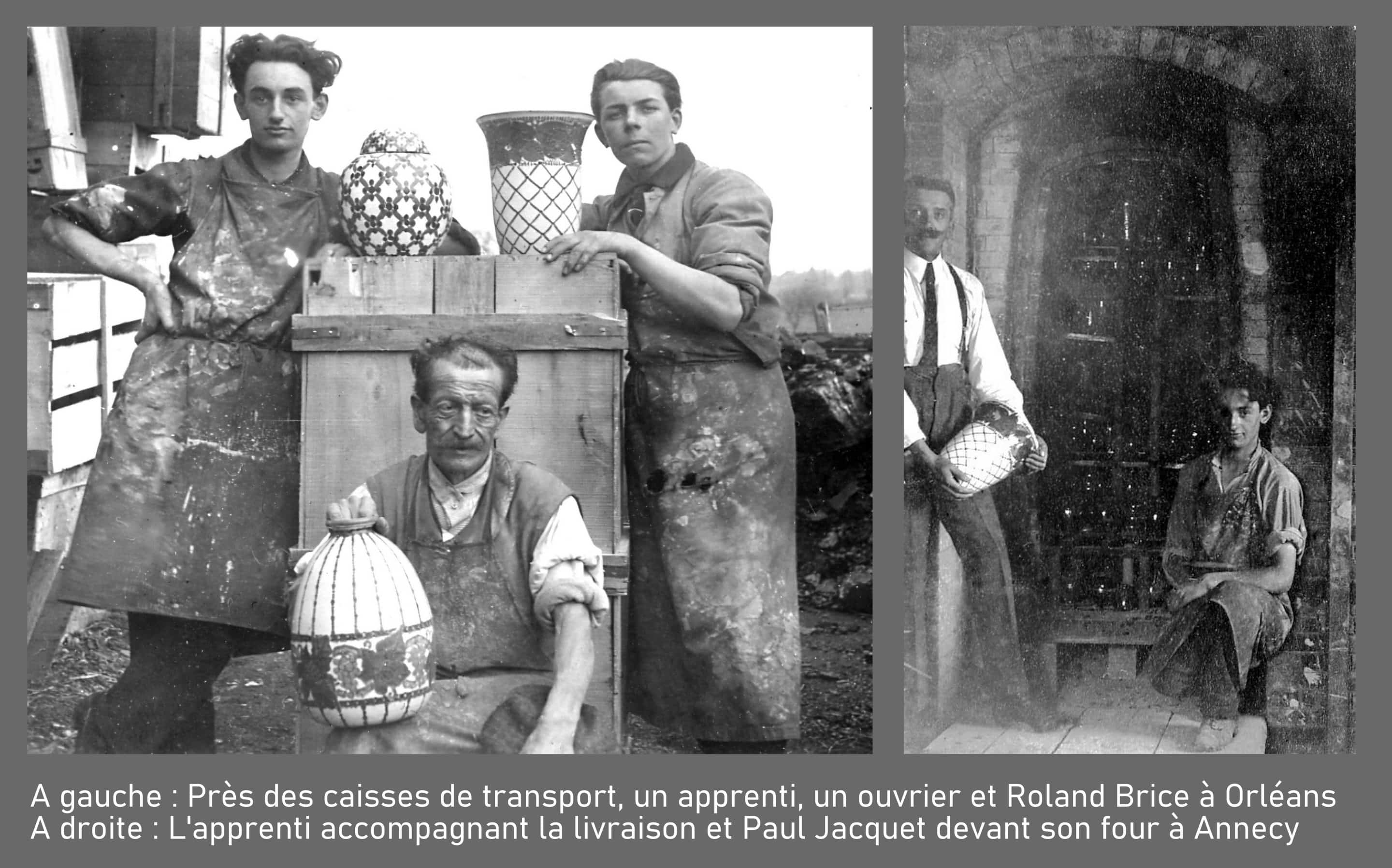 Livraison des céramiques