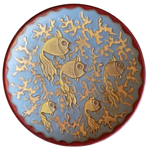 Plat algues et poissons