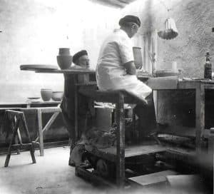 Professeur casimir Cépède et René Anchierri 1949