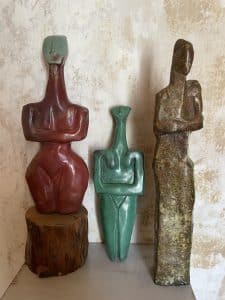 statuettes René Anchierri