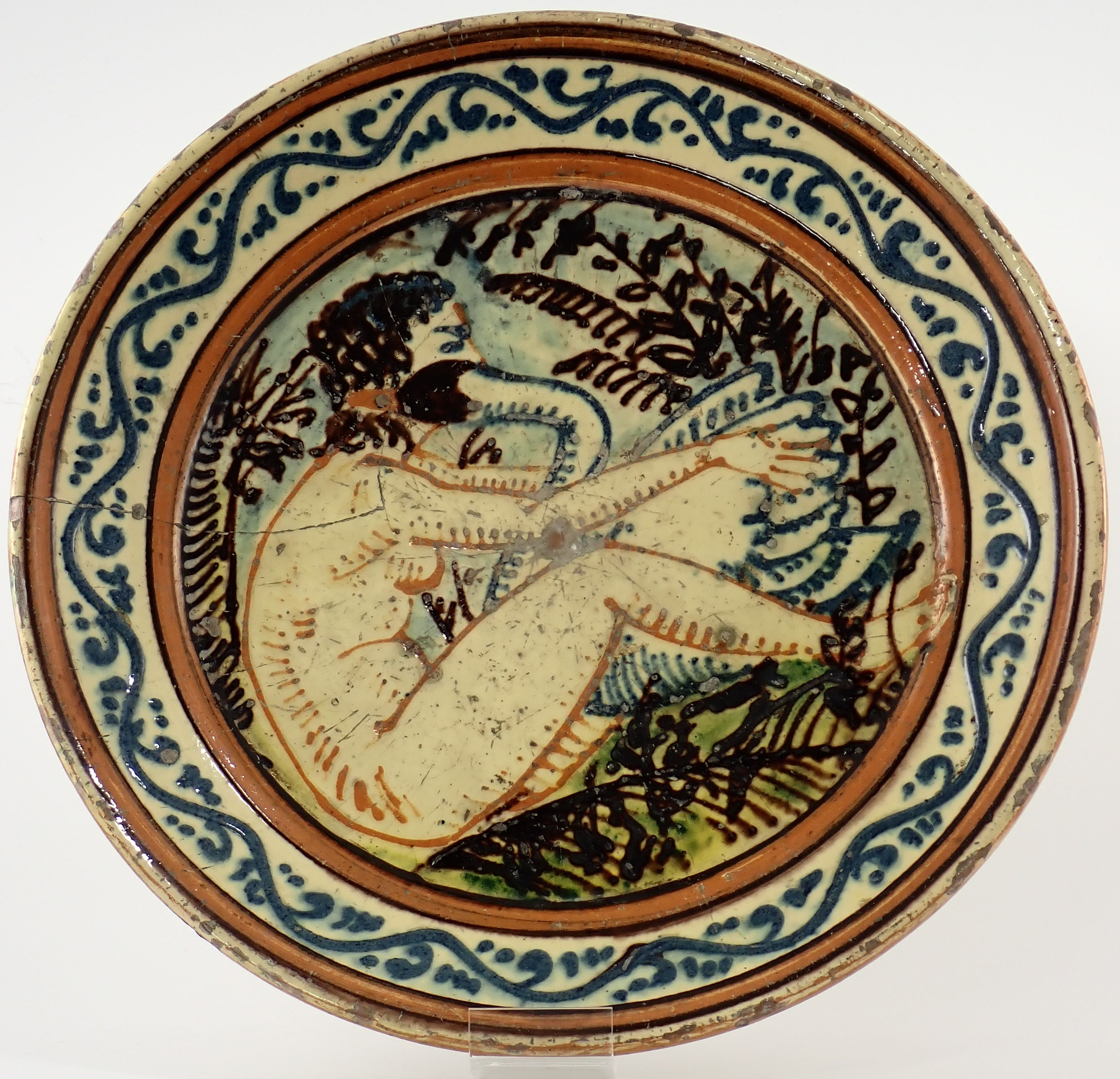 Leda et le cygne signé Paul Jacquet Coll. Musées d'Annecy