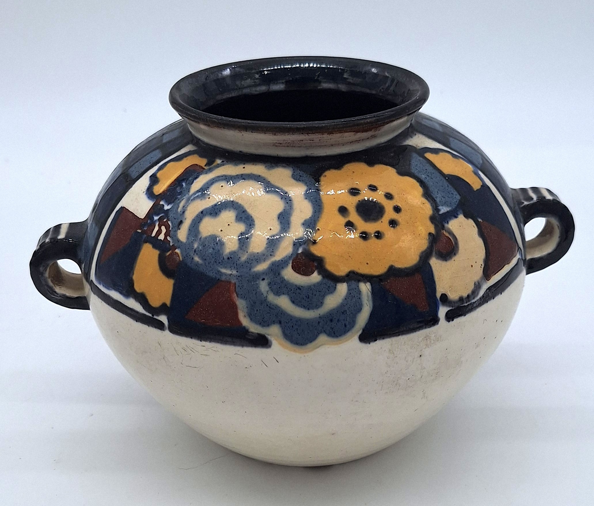vase boule PJ Vase boule Paul Jacquet années 20 Annecy