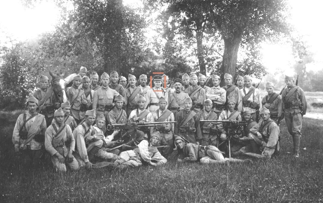 Soissons, Section du Lieutenant Anchierri (1925)