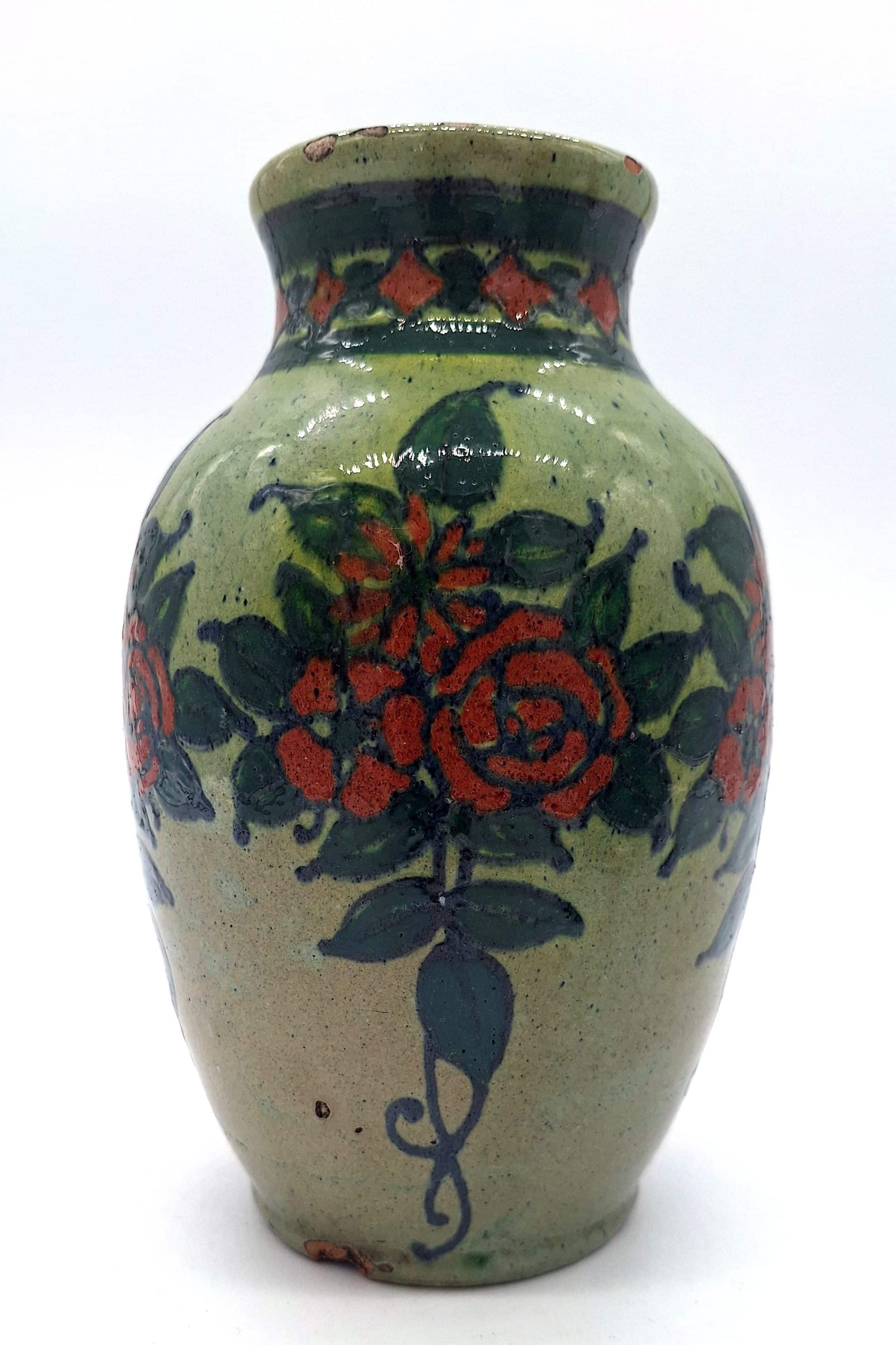 Vase aux fleurs Paul Jacquet