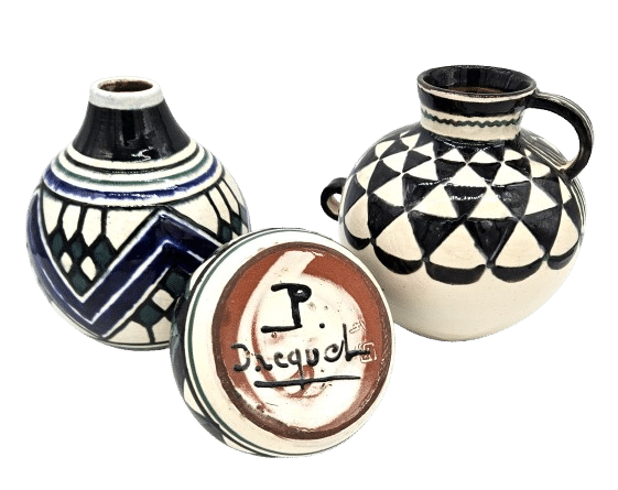 3 vases de Paul Jacquet